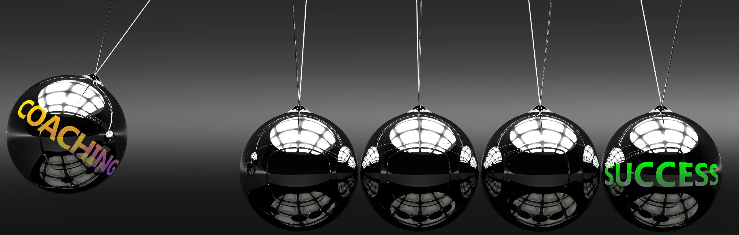 marbles labbeled coaching and success